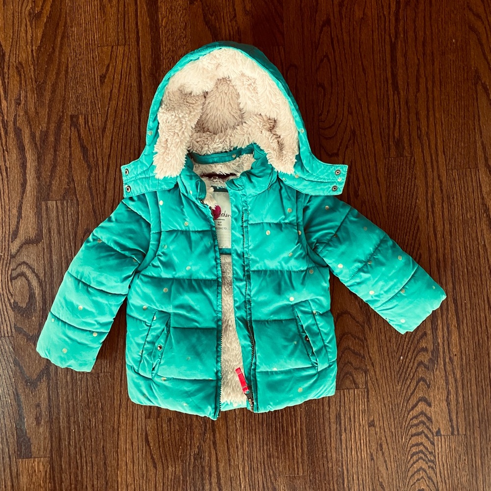 Mini Biden Girls 2 in 1 Padded Jacket